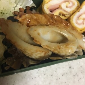 お弁当に♪焼肉ちくわ。